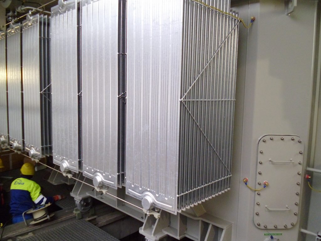 Power transformer for wood-based panel manufacturer