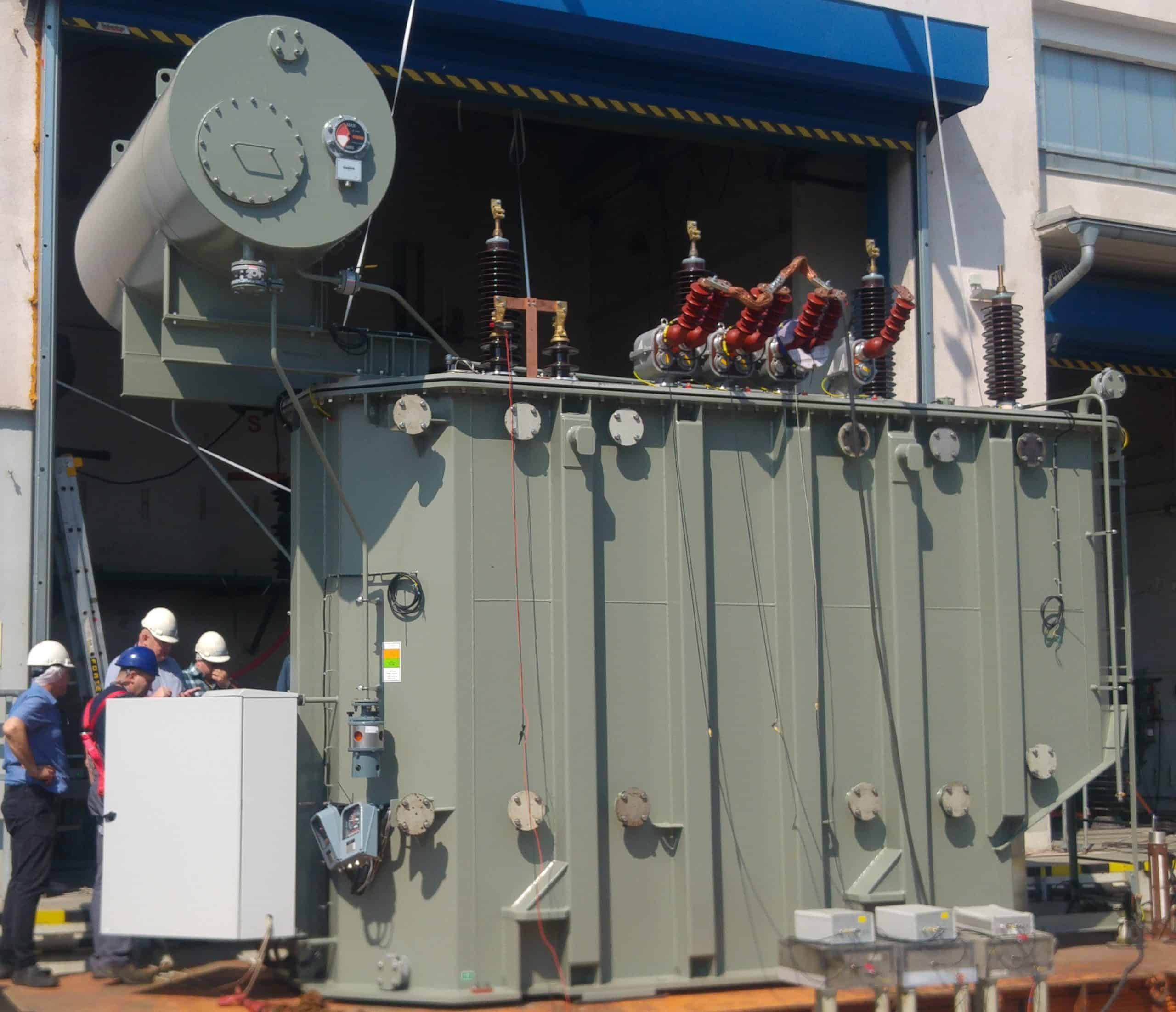 Power transformer KEMA certificate