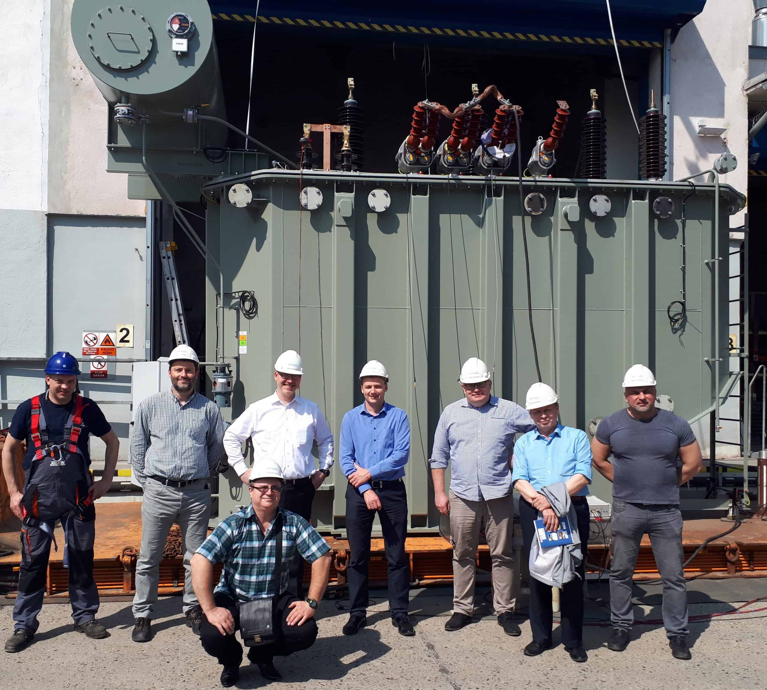 Power transformer passed KEMA certificate