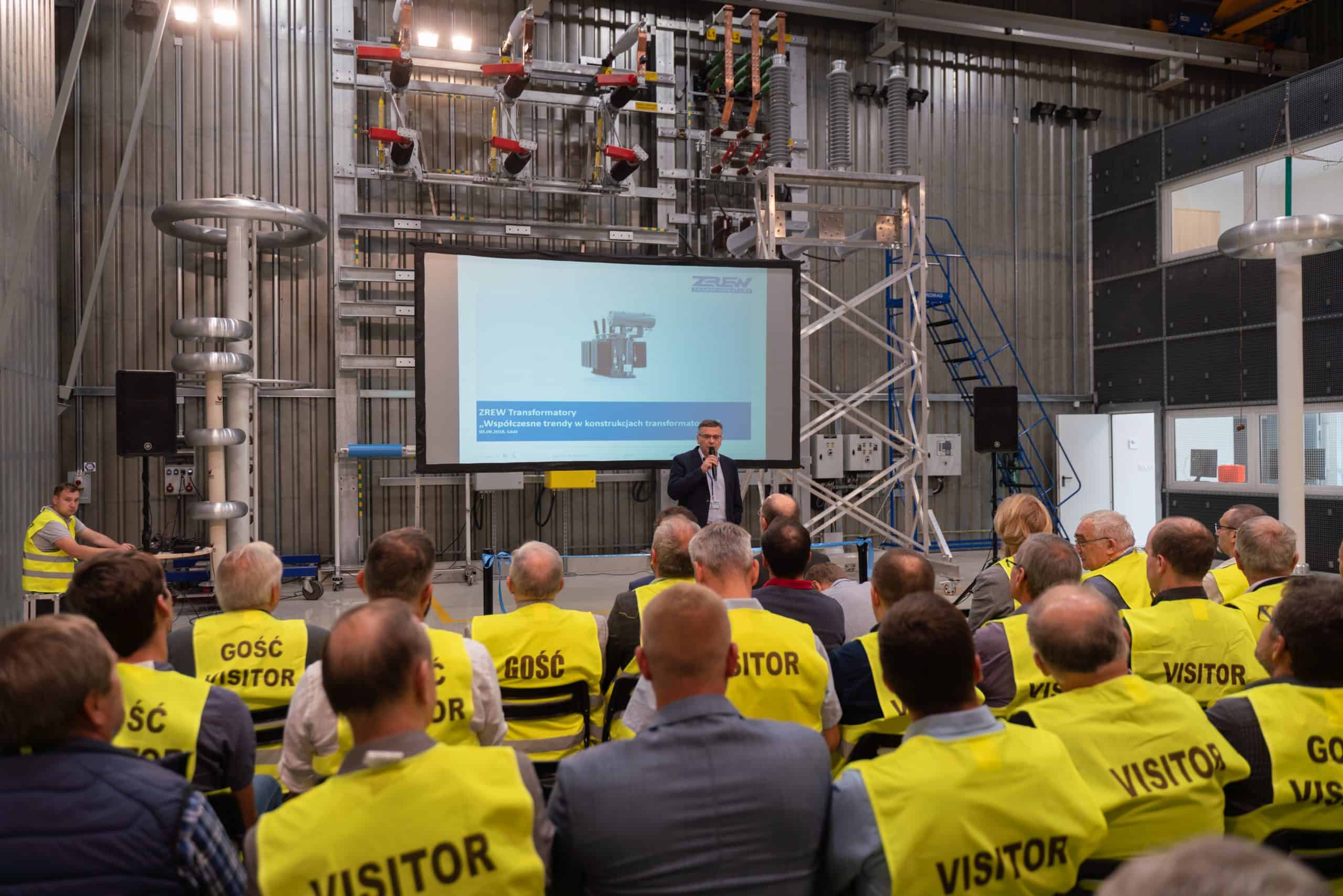 Presentation at ZREW factory