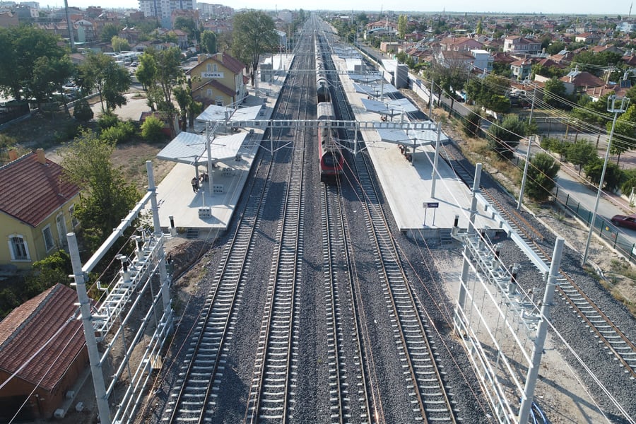 Yapi Merkezi railway electrification Yapi Merkezi railway electrification