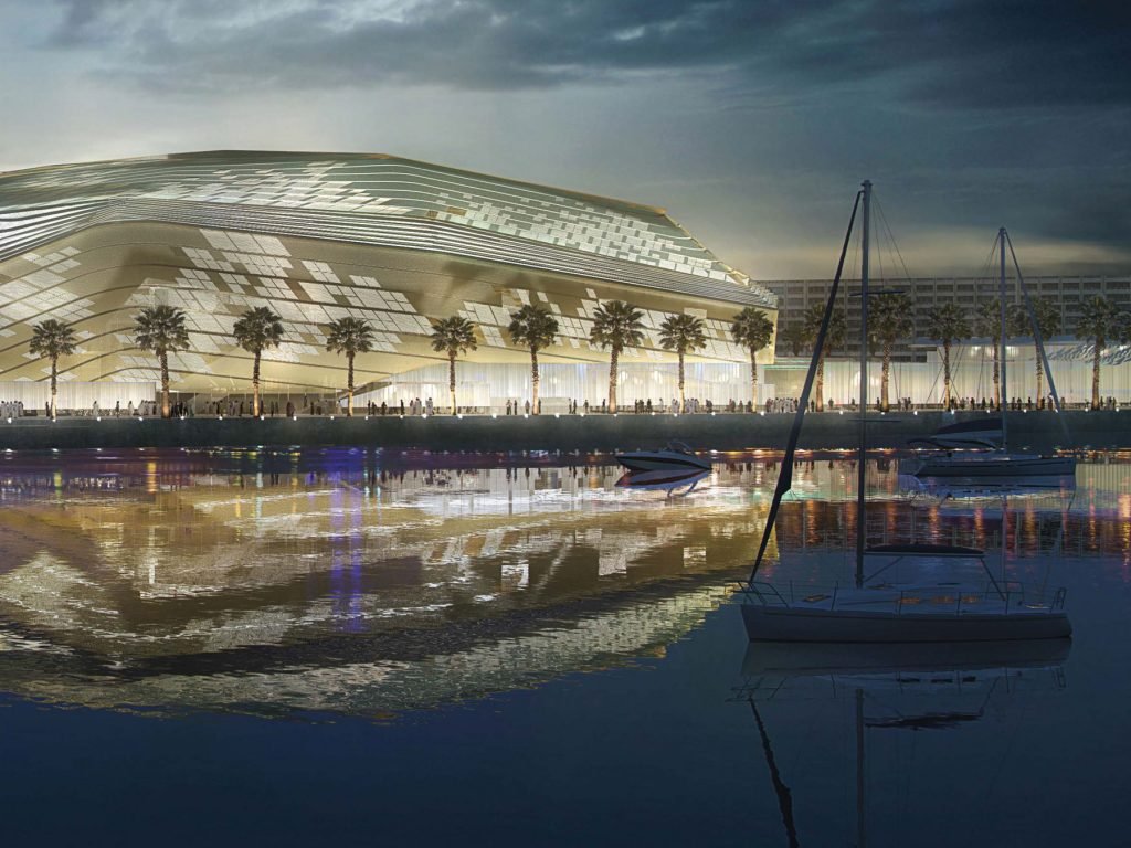 Transformers for Yas Bay Arena in Abu Dhabi