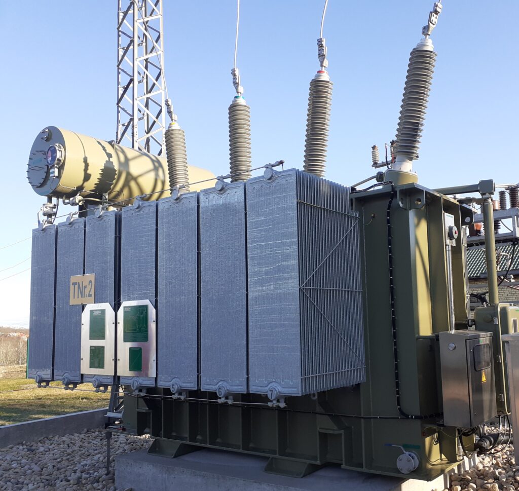 Two additional power transformers for AST, Latvia