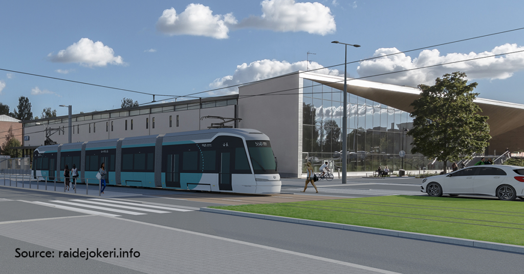 Jokeri Light Rail in Finland