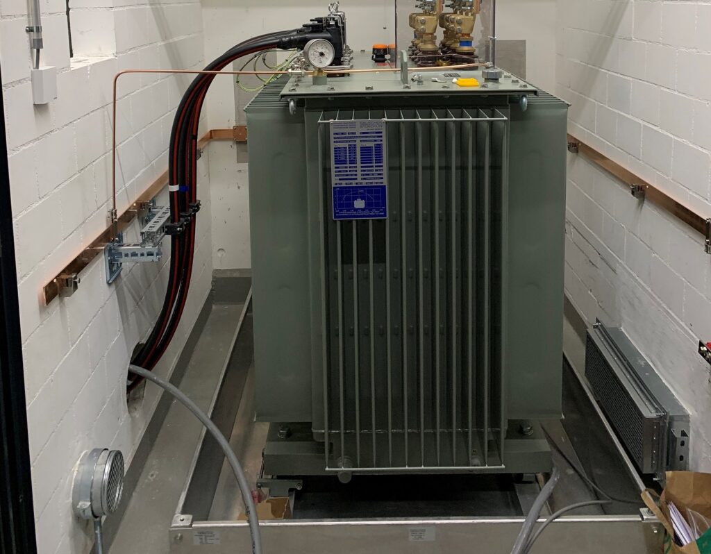 Transformers for a Swiss data center