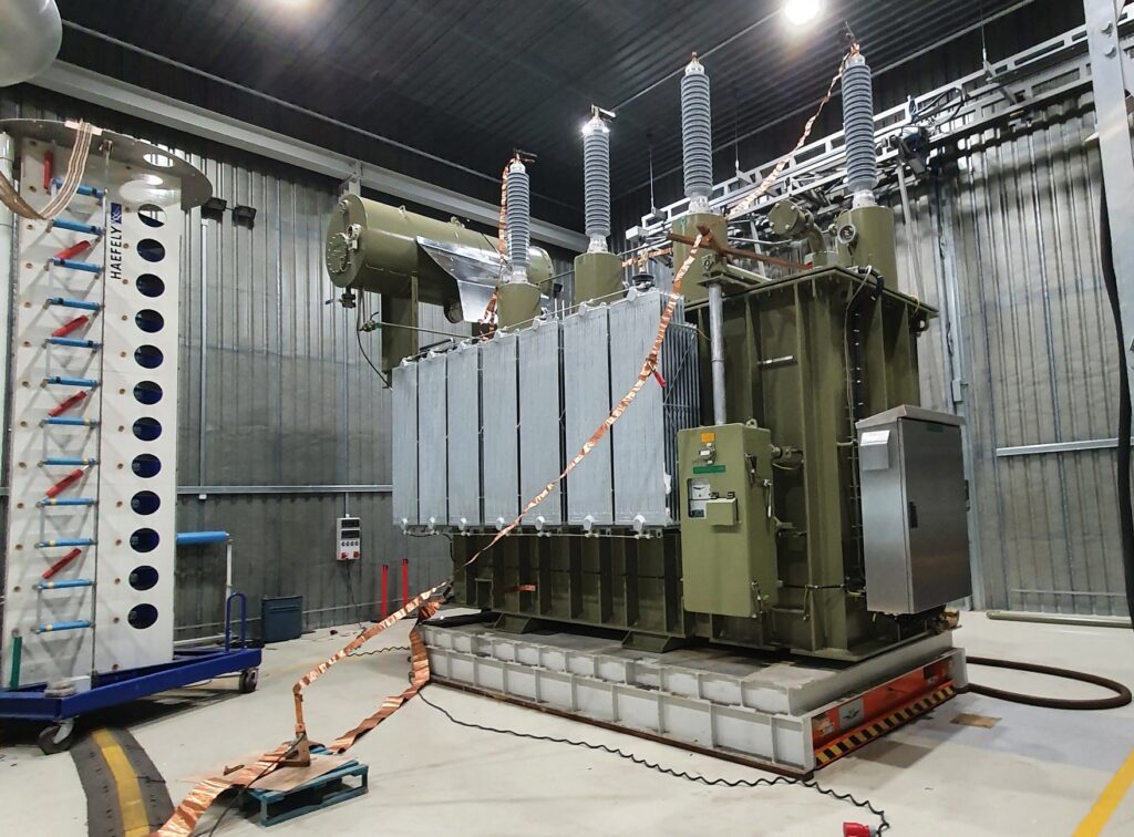 Two power transformers supplied and in operation at 110 kV substation in Estonia