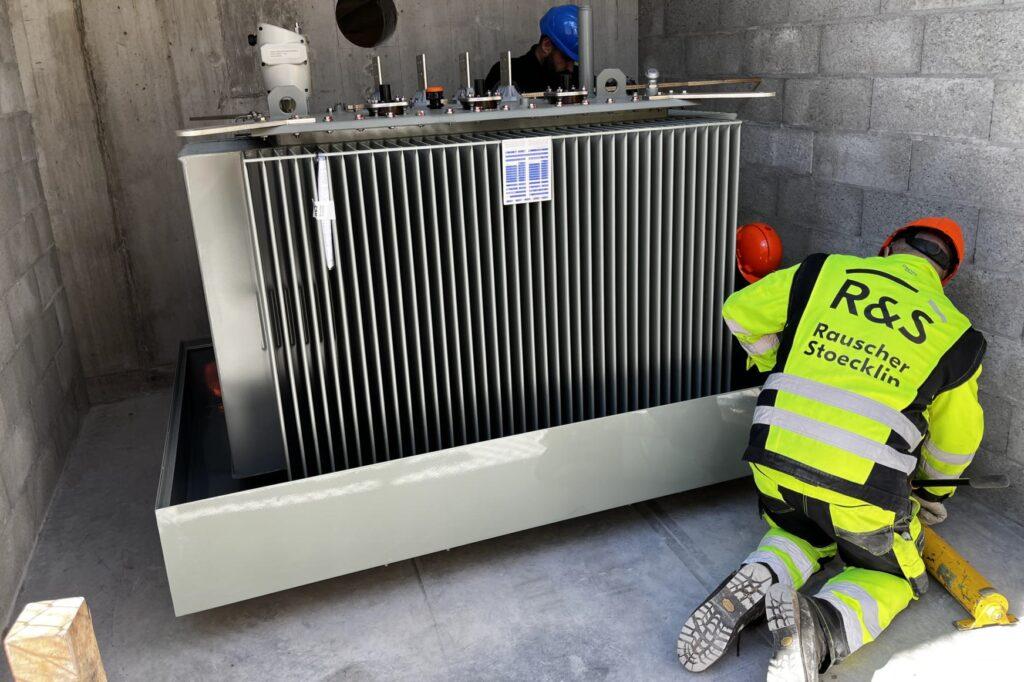 Transformers for a hydroelectric power plant at Bex saltworks